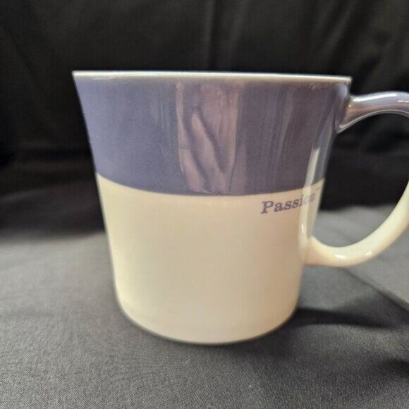 Starbucks "Passion" Mug New Bone China Purple & Cream - Picture 4 of 9